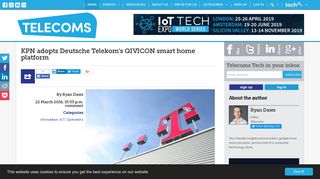 KPN adopts Deutsche Telekom's QIVICON smart home platform ...