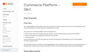How Qkr! - Mastercard Developers