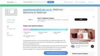 Access anywheremailv2.qlc.co.in. Webmail :: Welcome to Webmail