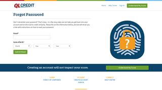 Forgot Password - QLCredit