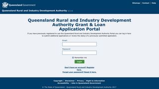 Queensland Rural and Industry Development Authority Grant ...