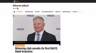 Motoring club unveils its first RACQ Bank branches | The Courier-Mail