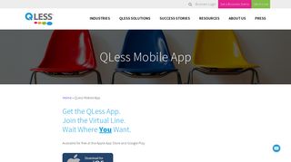 QLess Mobile App