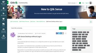 Solved: Qlik Sense Desktop without Log in - Qlik Community