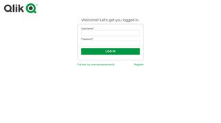 Log in - Qlik Sense Cloud