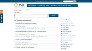 Q Link FAQ - Help Center
