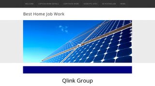 Qlink captcha - Best Home Job Work