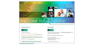 QLS online logon or enrol