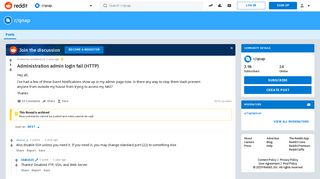Administration admin login fail (HTTP) : qnap - Reddit