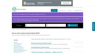 Jobs at Qatar National Bank (QNB) | eFinancialCareers