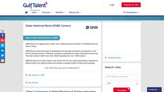 Qatar National Bank (QNB) Careers & Jobs | GulfTalent