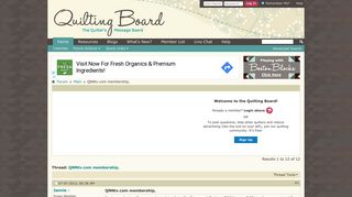 QNNtv.com membership, - Quilting Board