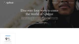 Qobuz - Unlimited streaming offers - From £9,99/month
