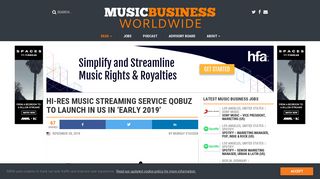 Hi-Res music streaming service Qobuz to launch in US in 'early 2019 ...