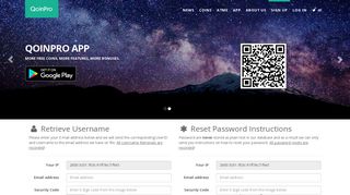 Forgot your password? - QoinPro.com