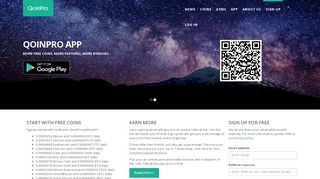QoinPro.com: Free Bitcoins, free Litecoins, free Feathercoins