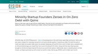 Minority Startup Founders Zeroes in On Zero Debt with Qoins