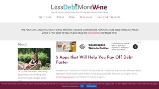 5 Apps that Will Help You Pay Off Debt Faster - Less Debt, More Wine