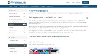 Setting up a Qoo10 Seller Account - Knowledgebase - Conversion ...