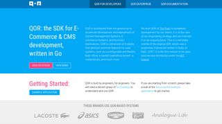 QOR Go (Golang) SDK: the Go Open Source E-Commerce & CMS SDK