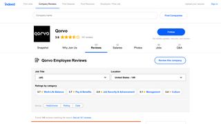 Working at Qorvo: 149 Reviews | Indeed.com