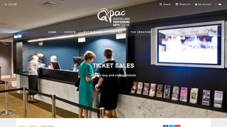 Ticket Sales & Collection at QPAC - Queensland Performing Arts ...