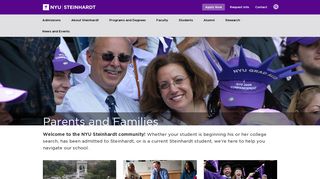 Parents and Families - Portal Pages - NYU Steinhardt