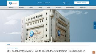 QIB collaborates with QPAY to launch the first ... - Qatar Islamic Bank