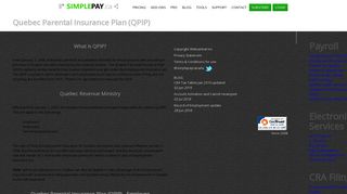 Quebec Parental Insurance Plan (QPIP) - SimplePay