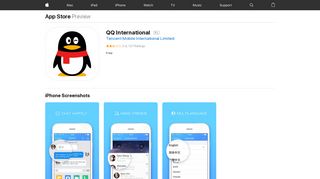 QQ International on the App Store - iTunes - Apple