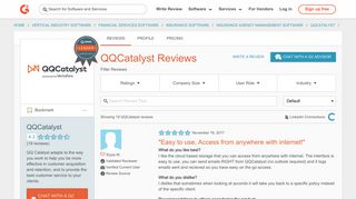 QQCatalyst Reviews 2018 | G2 Crowd