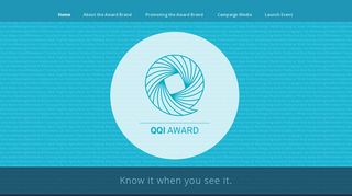 The QQI Award Brand and its usage