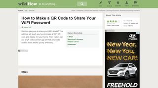 How to Make a QR Code to Share Your WiFi Password: 8 Steps