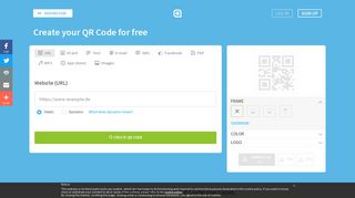 QR Code Generator - Create QR codes here
