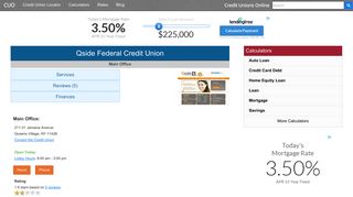 Qside Federal Credit Union - Queens Village, NY - Credit Unions Online