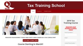 Tax Training School