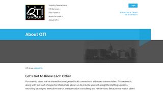 About QTI Group | Wisconsin Staffing Agency & HR Recruitment
