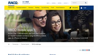 RACQ App - Mobile Apps for Android and iOS - RACQ