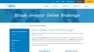 Qtrade Investor Online Brokerage - Invest & Manage | Libro