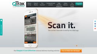 QTrak - The Simple & Cost Effective internal delivery tracking solution.