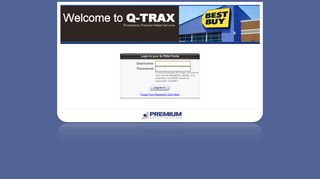 Login to your Q-TRAX Portal Username: Password: If using Employee ...