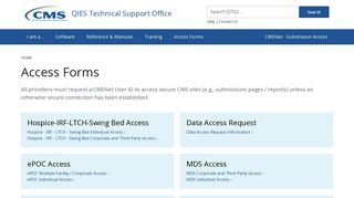 Access Forms | QIES Technical Support Office - QTSO.com