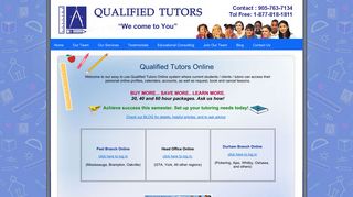 Qualified Tutors Inc. Online