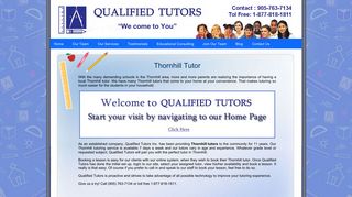 Thornhill Tutor - Qualified Tutors