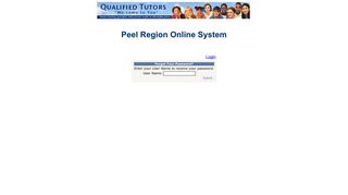 QT Peel Region Login - Peel Region Online System - Qualified Tutors