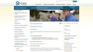 Wyoming Medicaid | Qualis Health