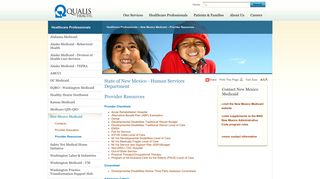State of New Mexico - Human Services Department | Qualis Health