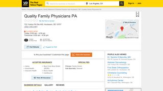 Quality Family Physicians PA 722 Yorklyn Rd Ste 400, Hockessin, DE ...