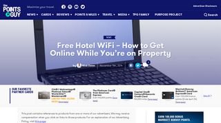 Free Hotel WiFi – How to Get Online While You're on Property – The ...