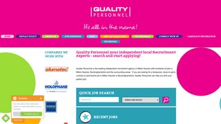 Quality Personnel your independent local Recruitment experts ...